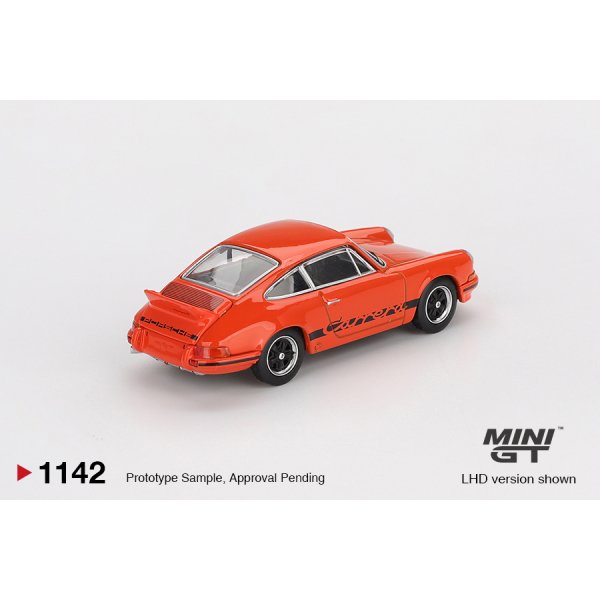 画像3: MINI GT 1/64 Porsche 911 Carrera RS 2.7 Tangerine/Black Livery (RHD)