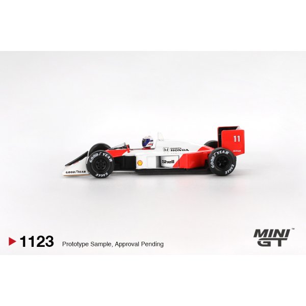 画像4: MINI GT 1/64 McLaren MP4/4 Japanese Grand Prix 1988 2nd Place Car #11 Alain Prost