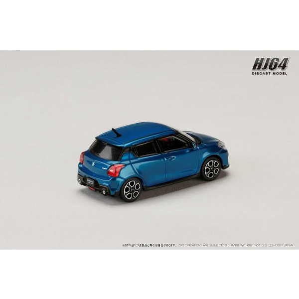 画像3: Hobby JAPAN 1/64 Suzuki Swift Sport ZC33S Speedy Blue Metallic