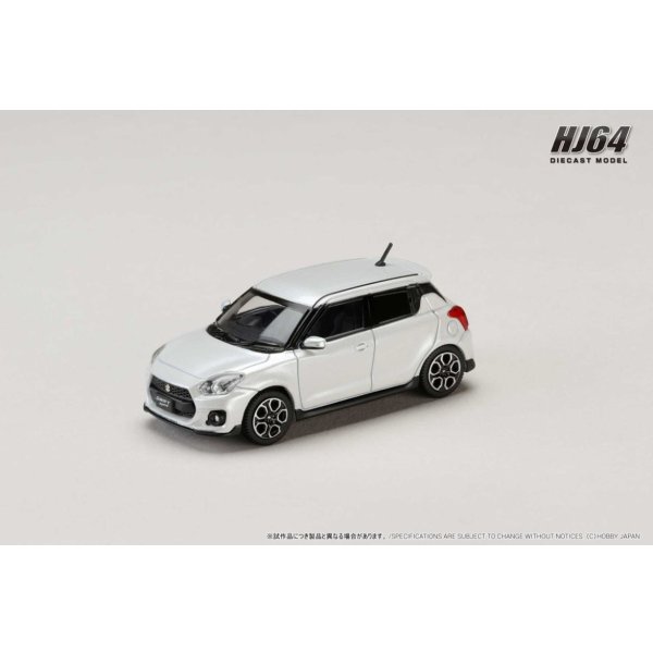 画像2: Hobby JAPAN 1/64 Suzuki Swift Sport ZC33S Pure White Pearl