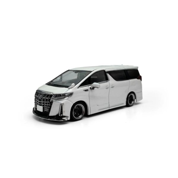 画像2: MODEL MODEL 1/64 Toyota Alphard Custom Version White