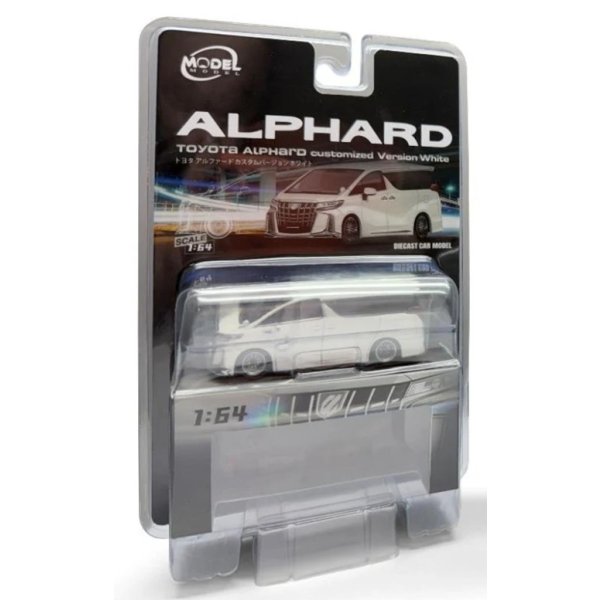画像11: MODEL MODEL 1/64 Toyota Alphard Custom Version White