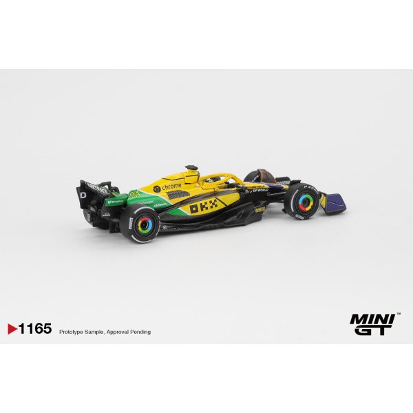 画像2: MINI GT 1/64 McLaren F1 MCL38 2024 2nd Place Car #81 Monaco Grand Prix Oscar Piastri
