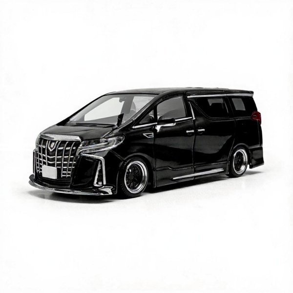 画像2: MODEL MODEL 1/64 Toyota Alphard Custom Version Black