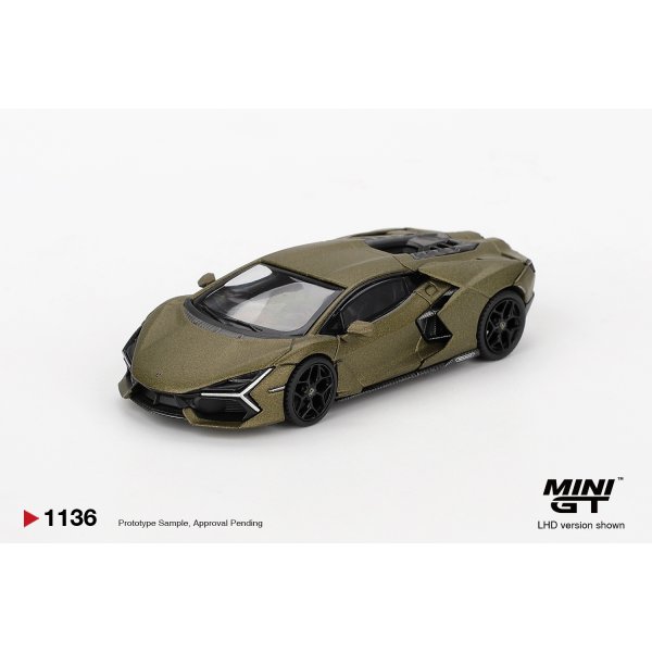 画像2: MINI GT 1/64 Lamborghini Revuelto Verde Gea Matte (LHD)