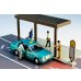 画像4: TOMYTEC 1/64 Diorama Collection #CarSnap 04c Taxi Stand (with Toyota Crown Sedan) (4)