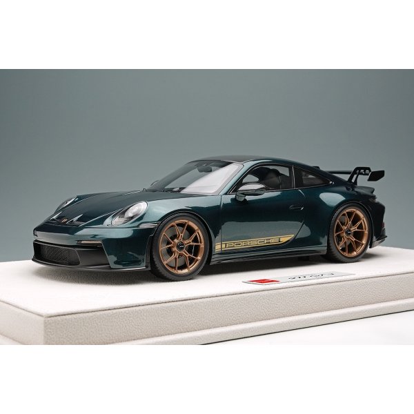 画像2: EIDOLON 1/18 Porsche 911 (992) GT3 2021 Jet Green Metallic (Carbon Roof) Limited 50 pcs.