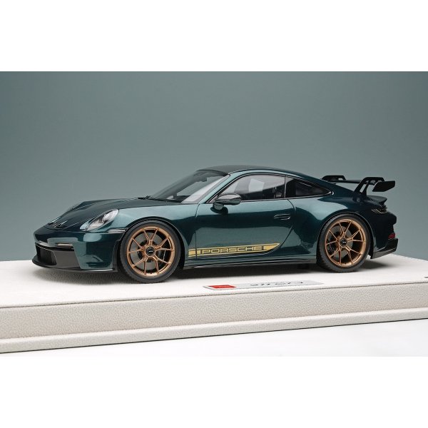 画像1: EIDOLON 1/18 Porsche 911 (992) GT3 2021 Jet Green Metallic (Carbon Roof) Limited 50 pcs.
