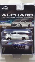 MODEL MODEL 1/64 Toyota Alphard Custom Version White