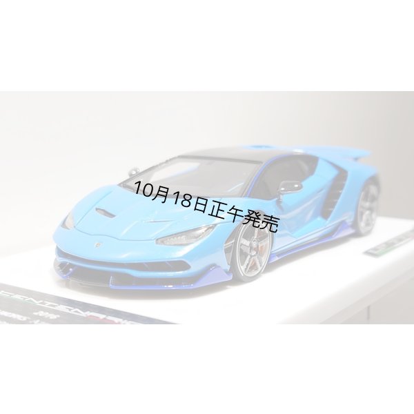 画像10: EIDOLON 1/43 Lamborghini Centenario LP770-4 2016 Rear Wing up Azzurro Pearl Limited 32 pcs.