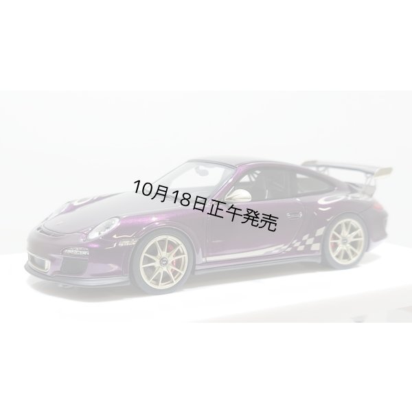 画像2: EIDOLON 1/43 Porsche 911(997.2) GT3 RS 2010 Alba Cielo Limited 32 pcs. 