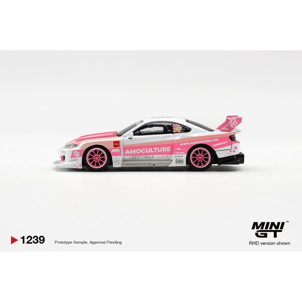 画像4: MINI GT 1/64 Nissan Silvia (S15) LB-Super Silhouette AMOCULTURE (RHD)