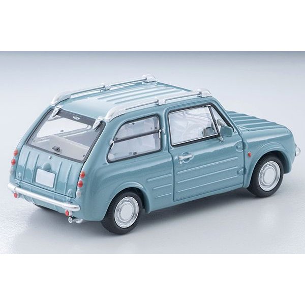 画像2: TOMYTEC 1/64 Limited Vintage NEO Nissan Pao (Aqua Gray) 1989
