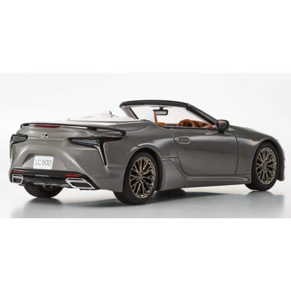 画像2: Kyosho Original 1/43 LEXUS LC500 Convertible "PINNACLE" (Neutrino Gray)