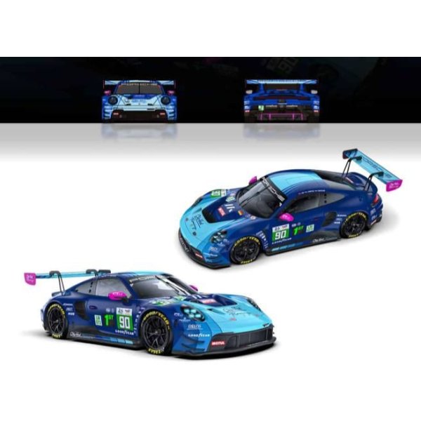 画像1: Trends Hobby 1/64 Porsche 911 GT3 R LeMan 24H 2025 #90