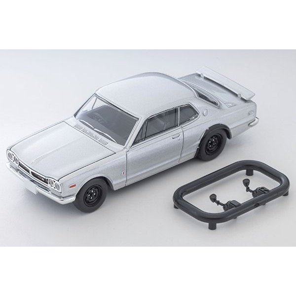 画像10: TOMYTEC 1/64 Limited Vintage NEO LV-N 荻窪魂 Vol.11 Nissan Skyline Hardtop 2000GT-R (Silver) 1972
