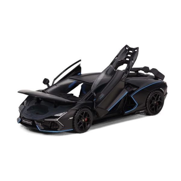 画像2: Hung Hing Toys 1/64 Lamborghini Revuelto - Matte Black