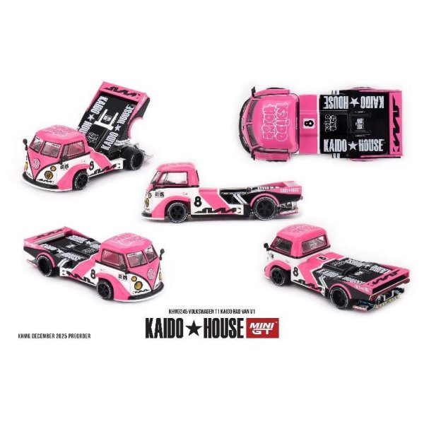 画像1: MINI GT 1/64 Volkswagen T1 KAIDO RADVAN V1 (LHD)