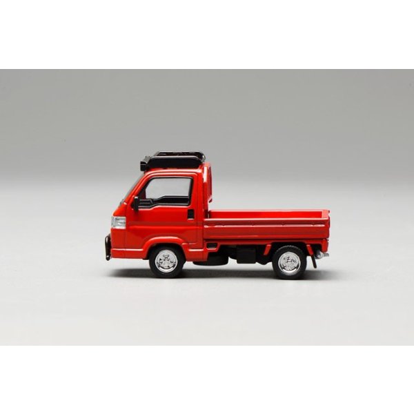 画像3: MOTORHELIX 1/64 Honda Acty Truck Customized Edition Refurbished Version Milano Red