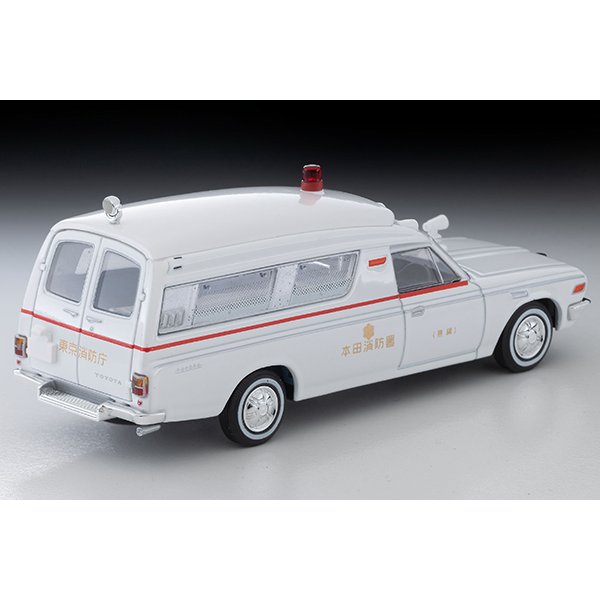 画像2: TOMYTEC 1/64 Limited Vintage Toyota Ambulance FS55V Model (本田消防署)