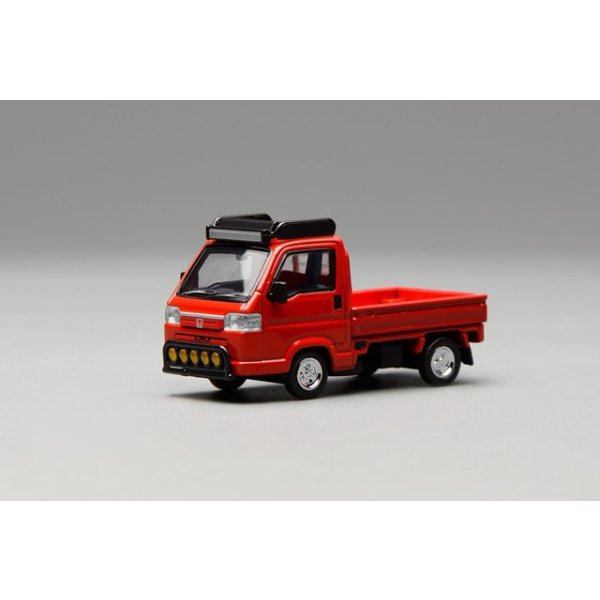 画像2: MOTORHELIX 1/64 Honda Acty Truck Customized Edition Refurbished Version Milano Red