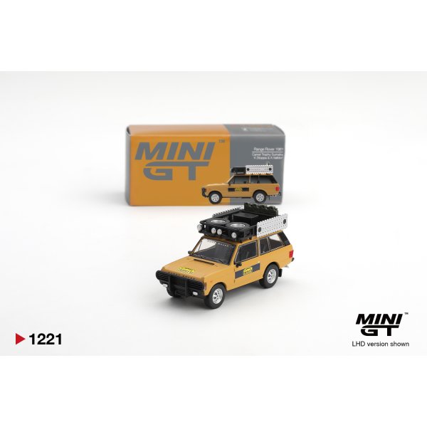 画像1: MINI GT 1/64 Range Rover 1981 Camel Trophy Sumatra - K. Stoppa & A. Valldorf (LHD)