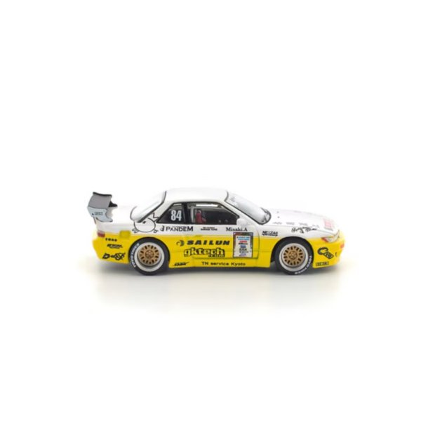 画像4: POP RACE 1/64 Pandem Silvia S13 2020 D1 Light Yellow/White
