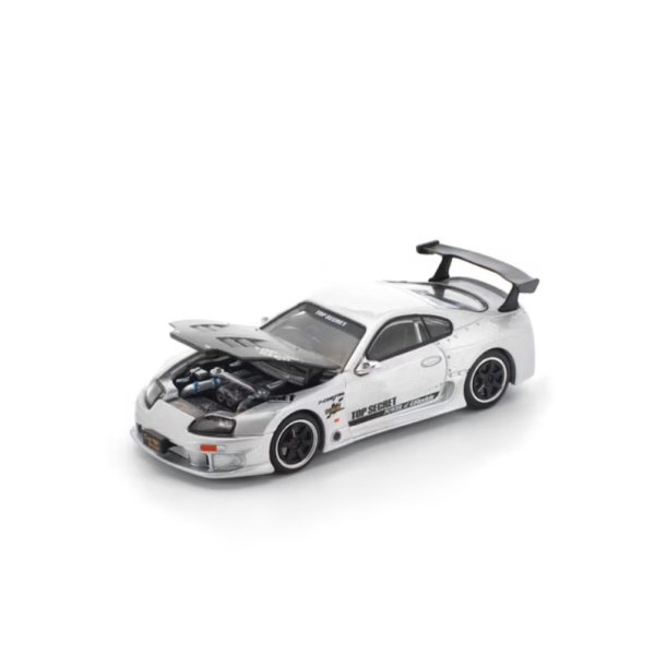 画像2: POP RACE 1/64 Top Secret GT300 Supra Silver
