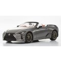 Kyosho Original 1/43 LEXUS LC500 Convertible "PINNACLE" (Neutrino Gray)