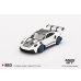 画像2: MINI GT 1/64 Porsche 911 (992) GT3 RS Weissach Package White/Indigo Blue (RHD) (2)