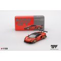 MINI GT 1/64 LB-WORKS Lamborghini Aventador Limited Edition Orange MDX 2025 (RHD)