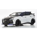 Kyosho Original 1/43 LEXUS RZ600e "F SPORT Performance" Black & HAKUGINII (白銀II)