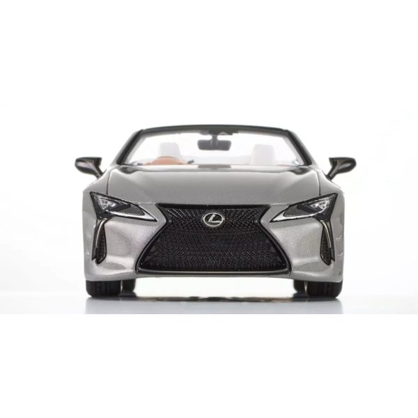 画像4: Kyosho Original 1/43 LEXUS LC500 Convertible "PINNACLE" (Neutrino Gray)