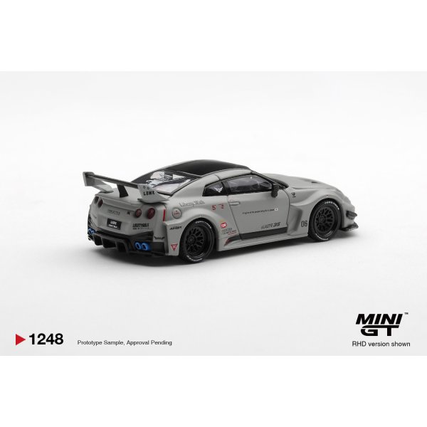 画像3: MINI GT 1/64 LB-Silhouette WORKS GT Nissan 35GT-RR Version 1 Matte Gray (RHD)
