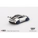 画像3: MINI GT 1/64 Porsche 911 (992) GT3 RS Weissach Package White/Indigo Blue (LHD) (3)