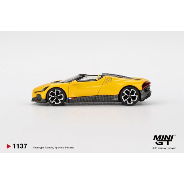 画像3: MINI GT 1/64 Bugatti W16 Mistral Yellow (LHD)