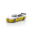 POP RACE 1/64 Pandem Silvia S13 2020 D1 Light Yellow/White