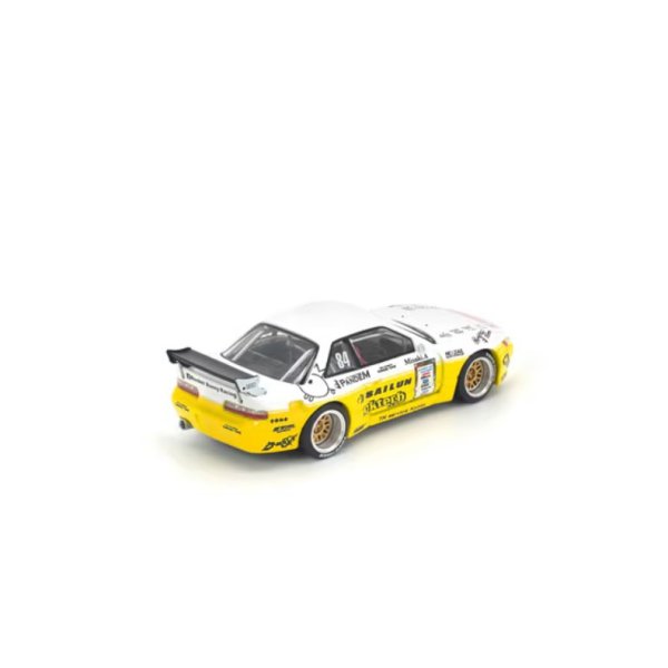 画像9: POP RACE 1/64 Pandem Silvia S13 2020 D1 Light Yellow/White