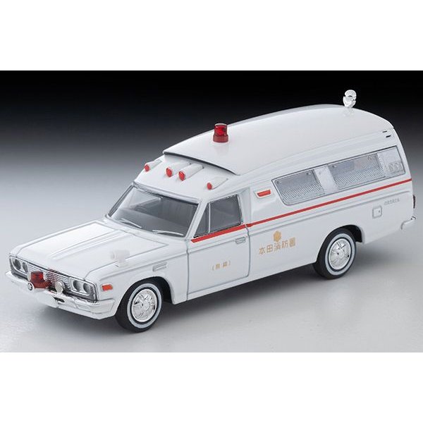 画像1: TOMYTEC 1/64 Limited Vintage Toyota Ambulance FS55V Model (本田消防署)