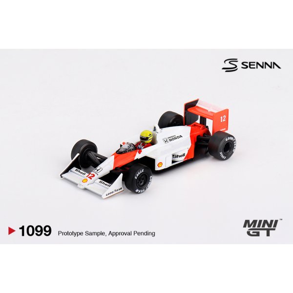 画像1: MINI GT 1/64 MINI GT 1/64 McLaren MP4/4 1988 Japanese Grand Prix Winner #12 Ayrton Senna
