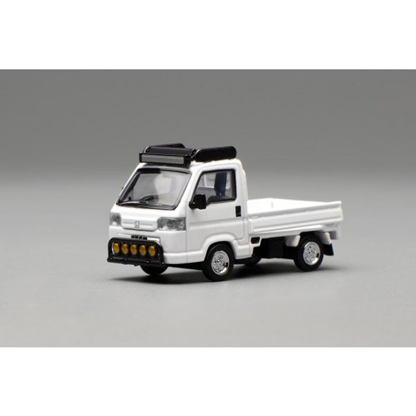画像4: MOTORHELIX 1/64 Honda Acty Truck Customized Edition Refurbished Version Taffeta White