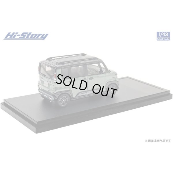 画像3: Hi-Story 1/43 Mitsubishi DELICA MINI (2025) – Ash Green Metallic × Black Mica