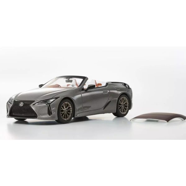 画像6: Kyosho Original 1/43 LEXUS LC500 Convertible "PINNACLE" (Neutrino Gray)