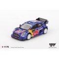 MINI GT 1/64 Ford Puma Rally1 #55 M-Sport Ford WRT 2025 Rally Monte-Carlo (LHD)
