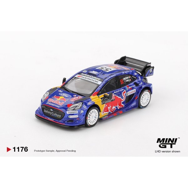 画像1: MINI GT 1/64 Ford Puma Rally1 #55 M-Sport Ford WRT 2025 Rally Monte-Carlo (LHD)