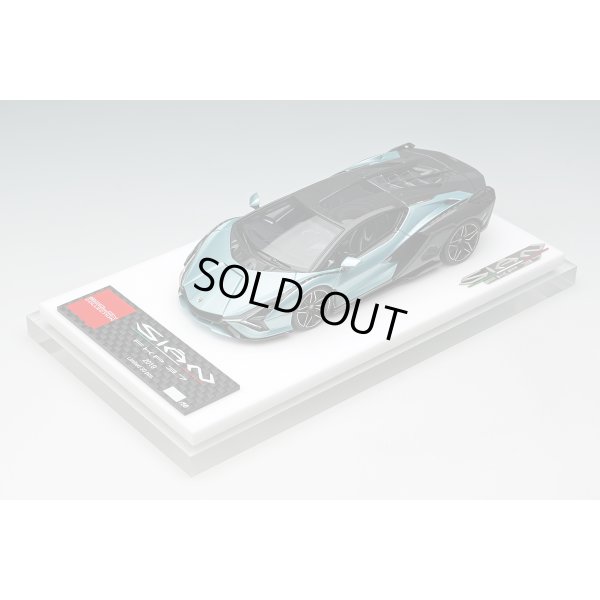 画像9: EIDOLON COLLECTION 1/43 Lamborghini Sian FKP 37 2019 Azzurro Tethys / Carbonio esposto Limited 50 pcs.