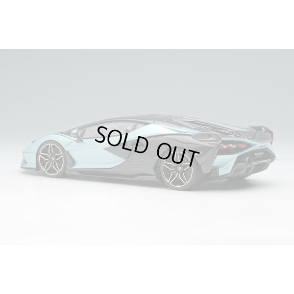 画像3: EIDOLON COLLECTION 1/43 Lamborghini Sian FKP 37 2019 Azzurro Tethys / Carbonio esposto Limited 50 pcs.