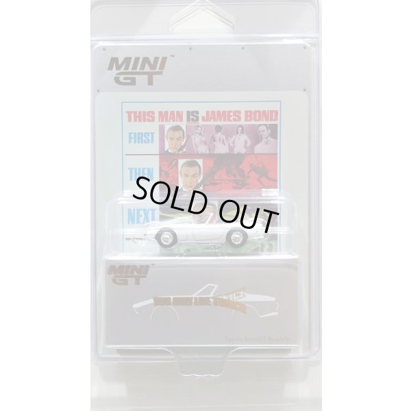 画像1: MINI GT 1/64 Toyota 2000GT Roadster "You Only Live Twice" English Package