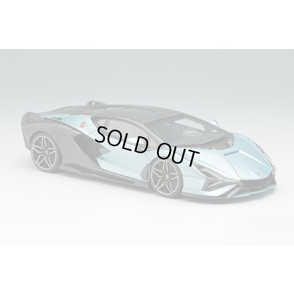 画像5: EIDOLON COLLECTION 1/43 Lamborghini Sian FKP 37 2019 Azzurro Tethys / Carbonio esposto Limited 50 pcs.