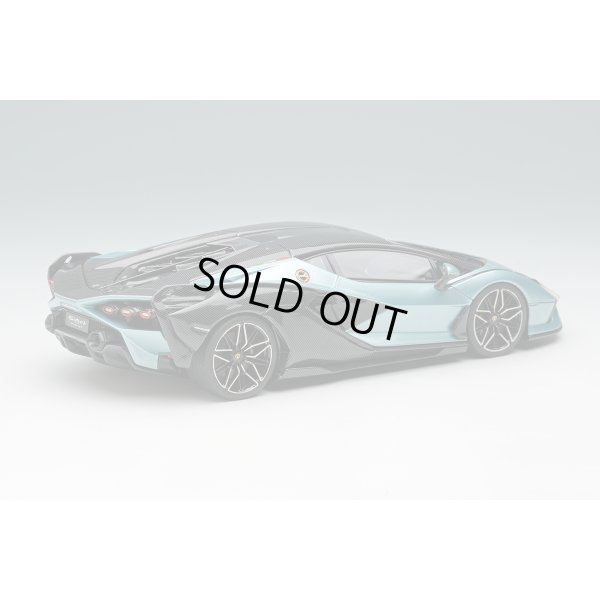 画像4: EIDOLON COLLECTION 1/43 Lamborghini Sian FKP 37 2019 Azzurro Tethys / Carbonio esposto Limited 50 pcs.